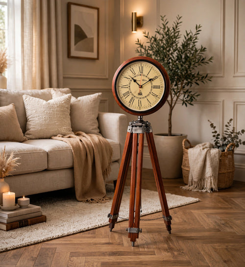 Nishaara Heritage – Vintage Tripod Floor Clock