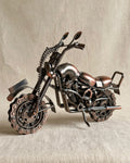 Metal Motorcycle Handcrafted Welded Scrap Art